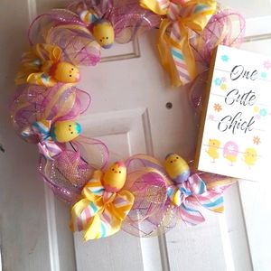 One cute chick wreath